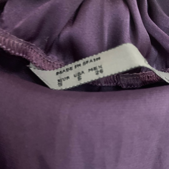Zara purple top size S - Picture 3 of 8